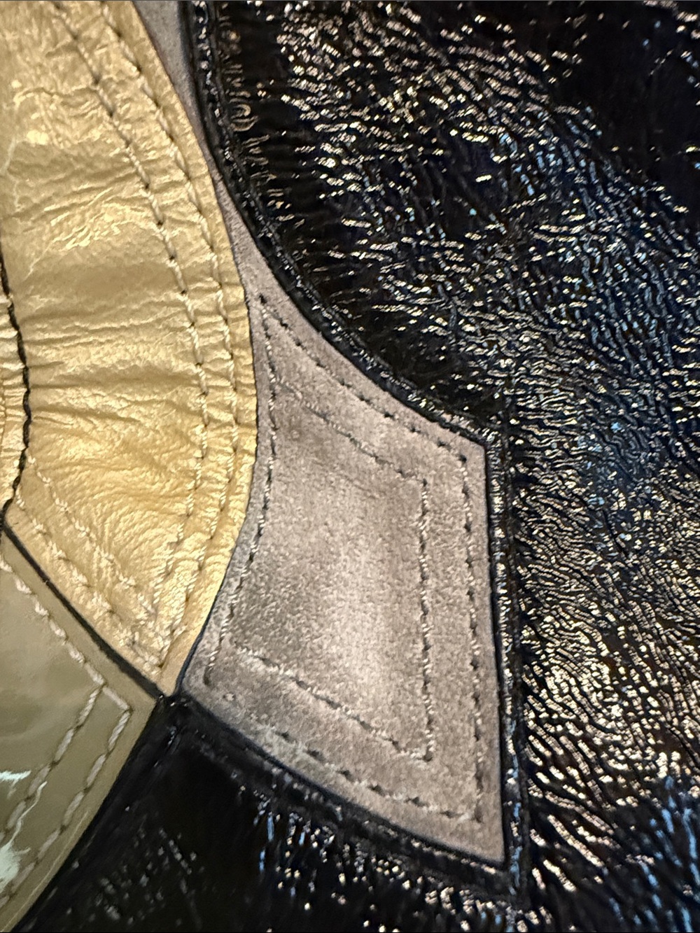 Coach Peyton Inlaid C Tote - Picture 8 of 11